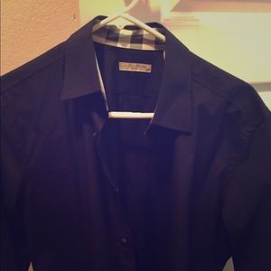 Burberry Brit men’s dress shirt with check detail!
